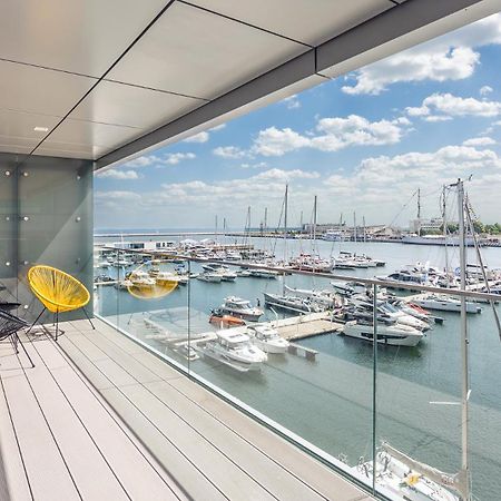 Flatbook - City Center Apartments Yacht Park 格丁尼亚 外观 照片