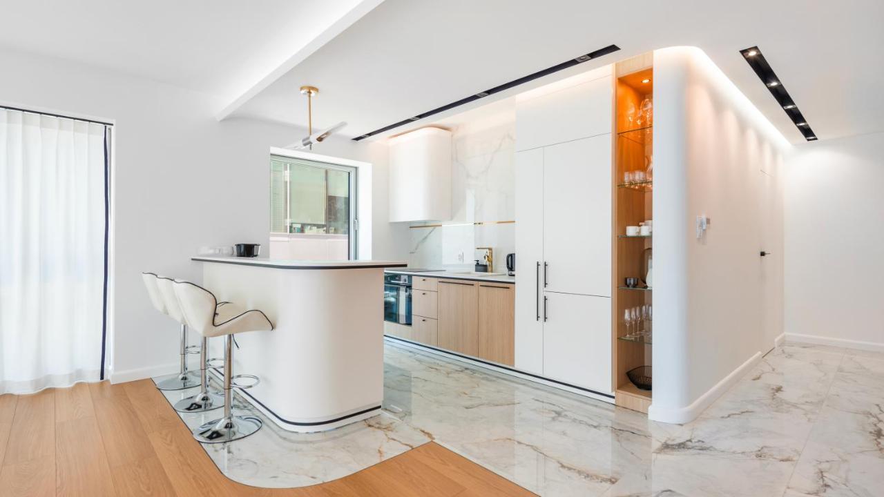 Flatbook - City Center Apartments Yacht Park 格丁尼亚 外观 照片