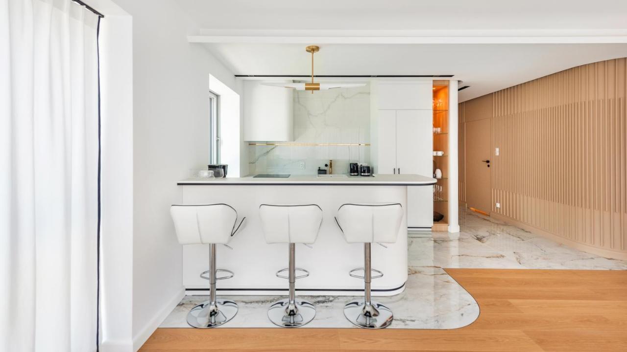 Flatbook - City Center Apartments Yacht Park 格丁尼亚 外观 照片