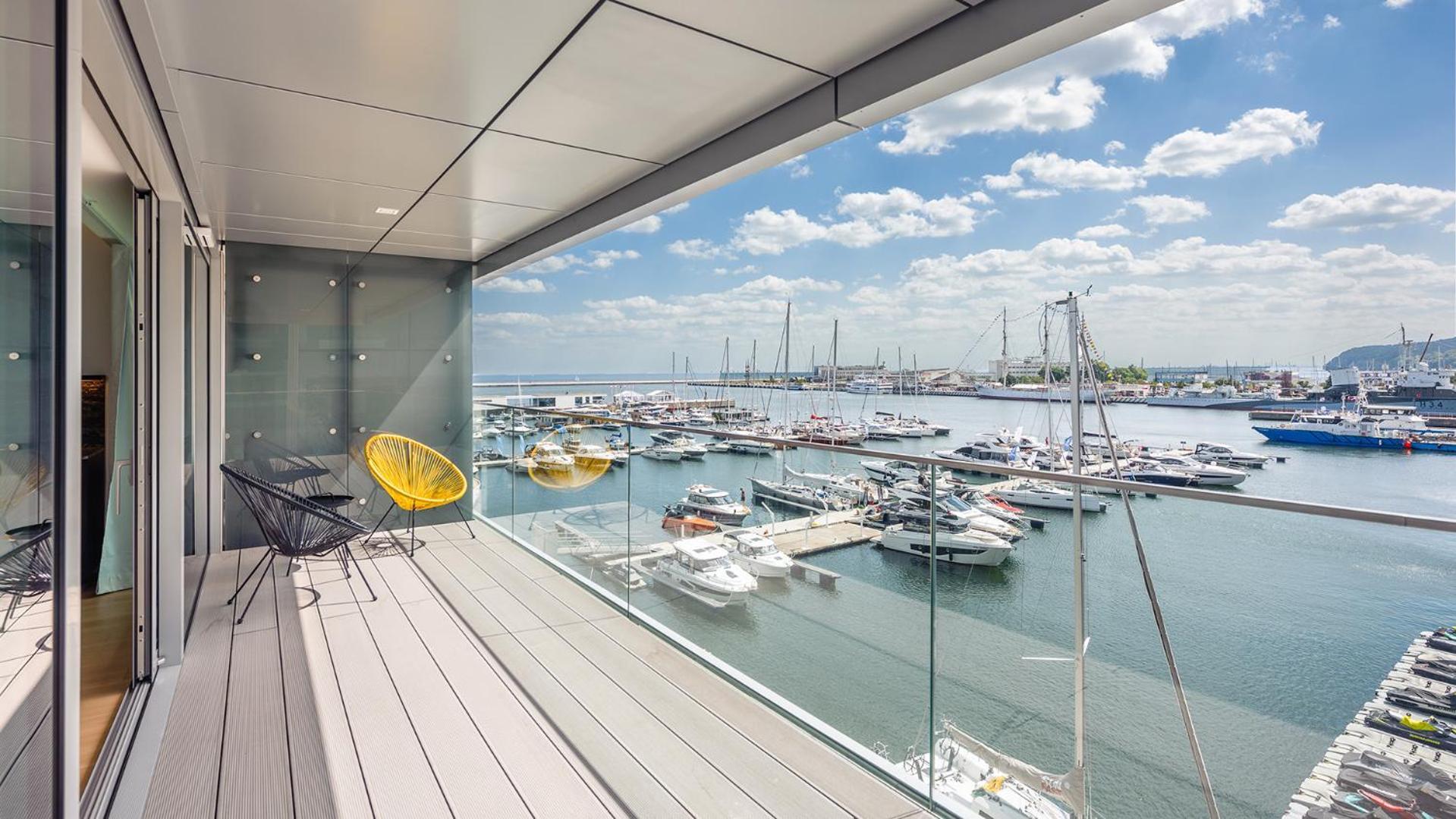 Flatbook - City Center Apartments Yacht Park 格丁尼亚 外观 照片