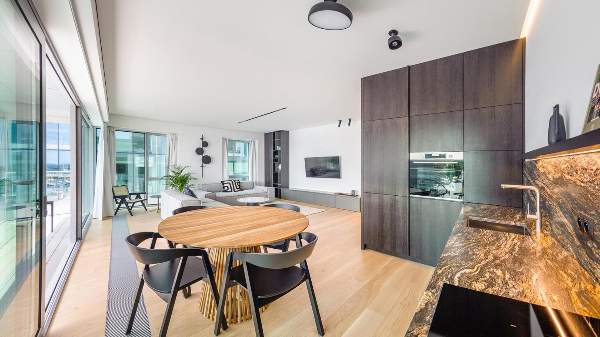 Flatbook - City Center Apartments Yacht Park 格丁尼亚 外观 照片