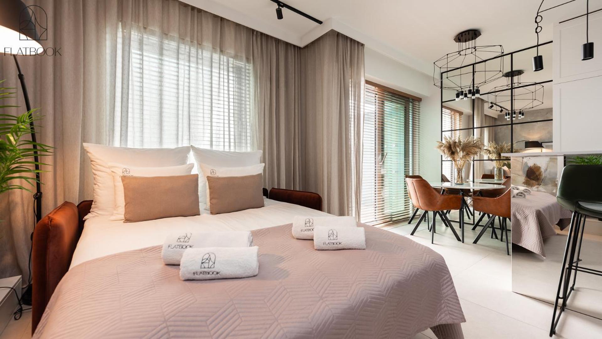Flatbook - City Center Apartments Yacht Park 格丁尼亚 外观 照片